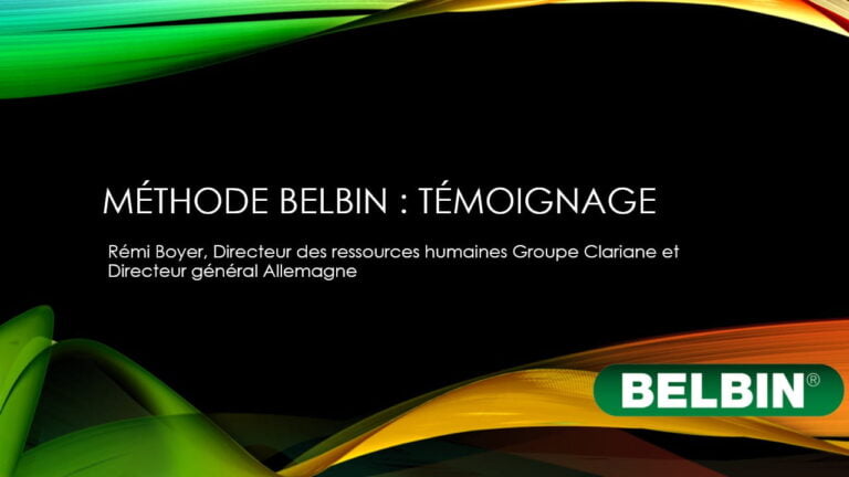 témoignage utilisateur Belbin
