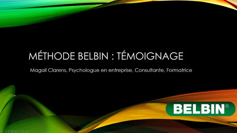 Témoignage d’un utilisateur Belbin #6 - Magali Clarens