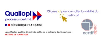 certificat Qualiopi Bureau Veritas actions de formation