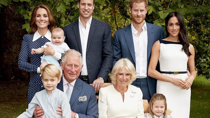portrait de la famille royale du Royaume-Uni pour illustrer l'article Belbin